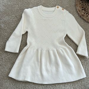 Toddler knit dress